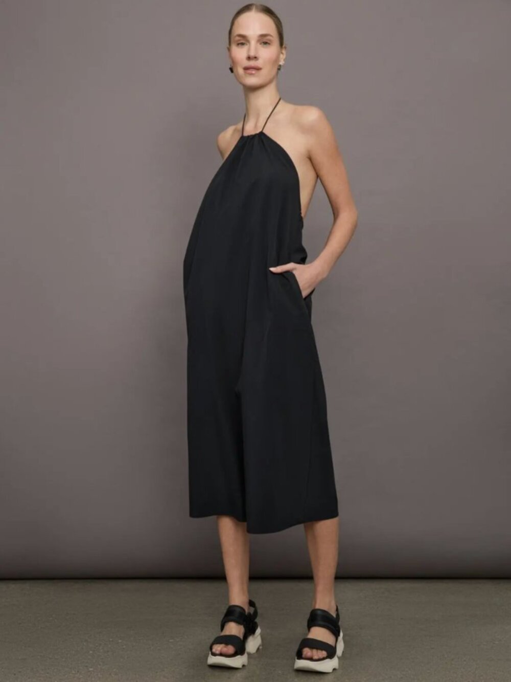 Bandier Delancey Sport Halter Dress